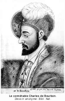 Portrait du Conn&eacute;table Ch. de Bourbon